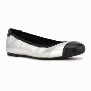 Nine West Capted Ballerina Schoenen Zilver Nederland | ZLI-096752